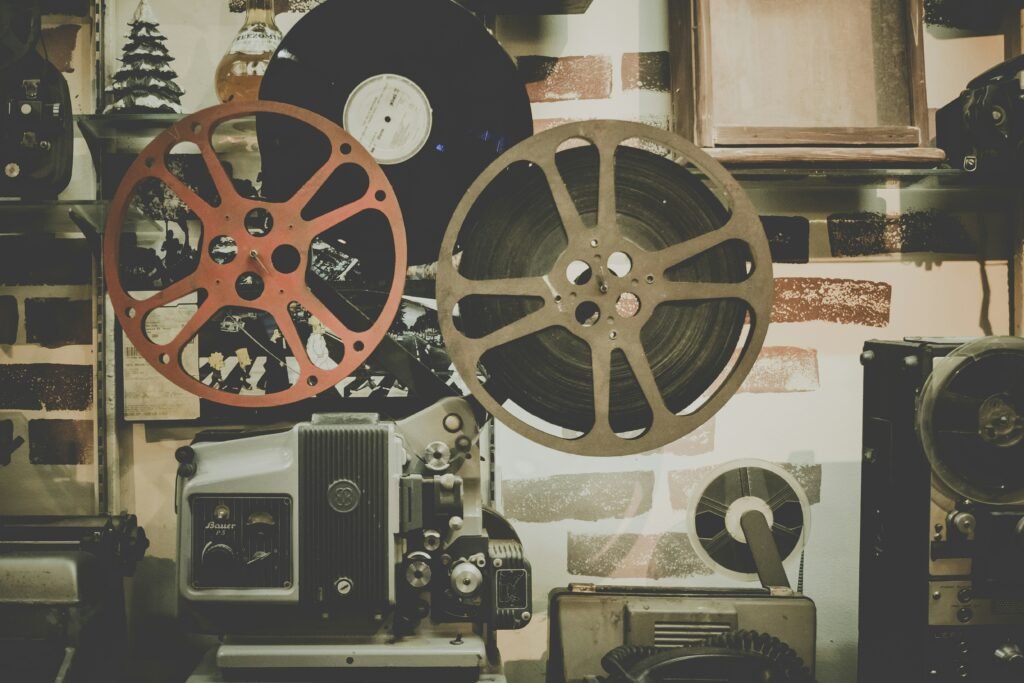 vintage cinema reels